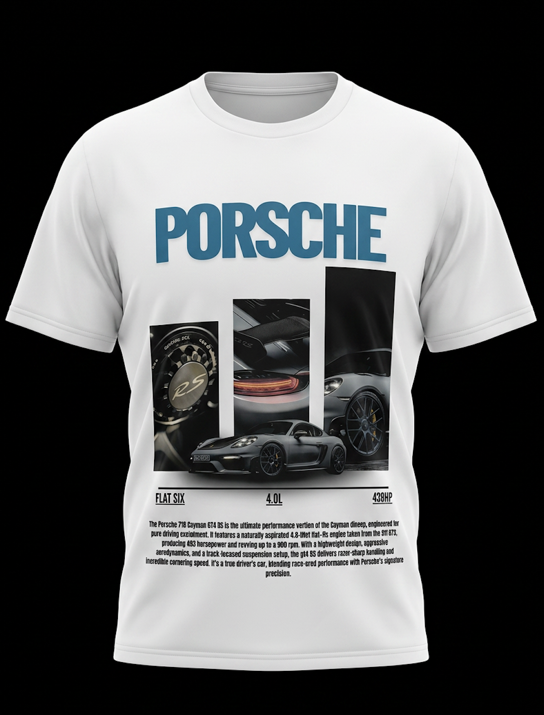 Porsche 718 Cayman GT4RS Tee